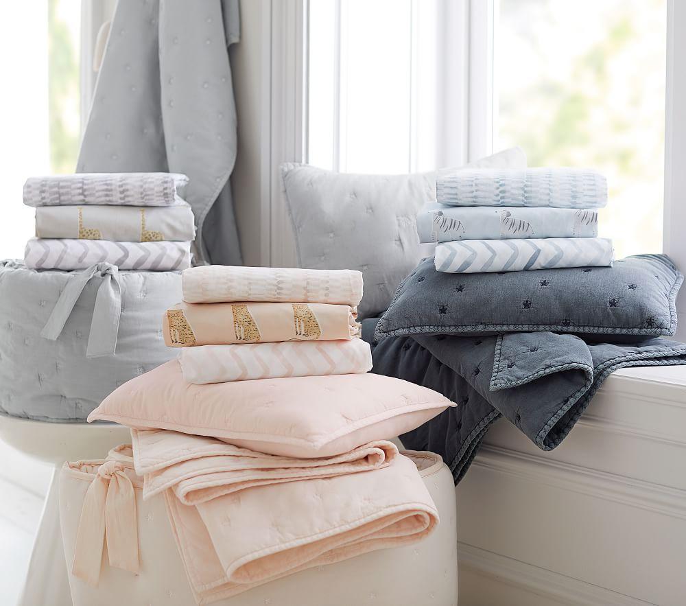 Finley Baby Bed Linen Blue